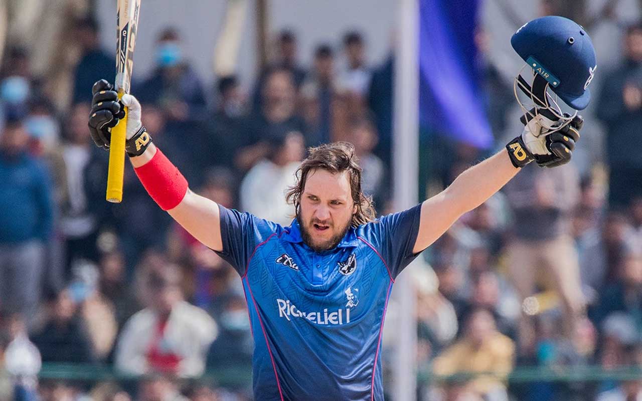 Namibia's Jan Nicol Loftie-Eaton smashes fastest T20I hundred